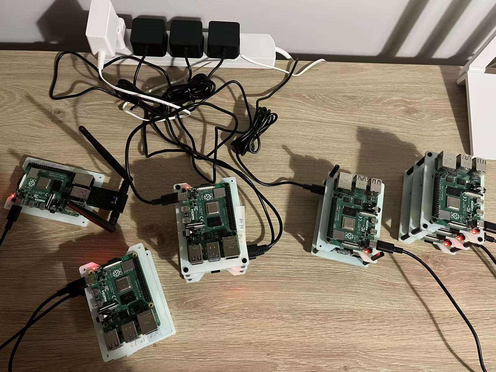 Raspberry Pi federated split learning deployment